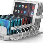Unitek Βάση Φόρτισης με 10 Θύρες USB-A 96W σε Λευκό χρώμα (Y-2172)