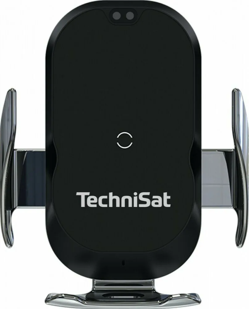 Technisat Βάση Κινητού Αυτοκινήτου SmartCharge 3 με Ρυθμιζόμενα Άγκιστρα και Ασύρματη Φόρτιση 76-4977-00 - Image 1