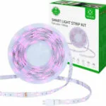Woox Αδιάβροχη Smart Ταινία LED Wi-Fi 12V RGBW Φως 5m Τύπου SMD5050 με Τροφοδοτικό & WiFi Controller R5093