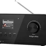 Kruger & Matz KM0816 Επιτραπέζιο Ραδιόφωνο Ρεύματος DAB+ με Bluetooth Μαύρο