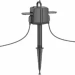 Woox Smart Πολύπριζο 2 Θέσεων με Καλώδιο 1.4m R6079