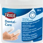 Trixie Dental Care Δακτυλήθρα για Σκύλους & Γάτες κατά της Πέτρας & Πλάκας 201gr 50τμχ 29393