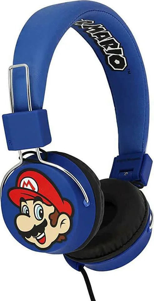 20211206154912_otl_super_mario_tween_ensyrmata_on_ear_akoustika_mple OTL Super Mario Tween Ενσύρματα Παιδικά On Ear Ακουστικά Μπλε - Image 1