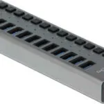 DeLock USB 3.0 Hub 13 Θυρών με σύνδεση USB-A & Θύρα Φόρτισης και Εξωτερική Παροχή Ρεύματος (63738)