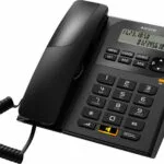 Alcatel T58 Ενσύρματο Τηλέφωνο Γραφείου Μαύρο