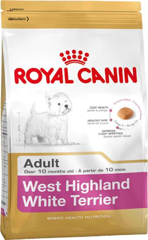 20211209170024_royal_canin_west_highland_white_terrier_adult_3kg Royal Canin West Highland White Terrier Adult 3kg Ξηρά Τροφή για Ενήλικους Σκύλους Μικρόσωμων Φυλών με Ρύζι και Κοτόπουλο - Image 1