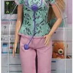 Barbie Νοσοκόμα Κούκλα για 3+ Ετών 30εκ. GTW39