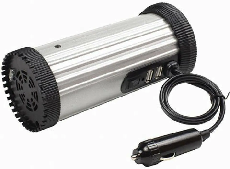 Energenie Inverter Αυτοκινήτου 150W για Μετατροπή 12V DC σε 230V AC με 2xUSB EG-PWC150-01 - Image 1