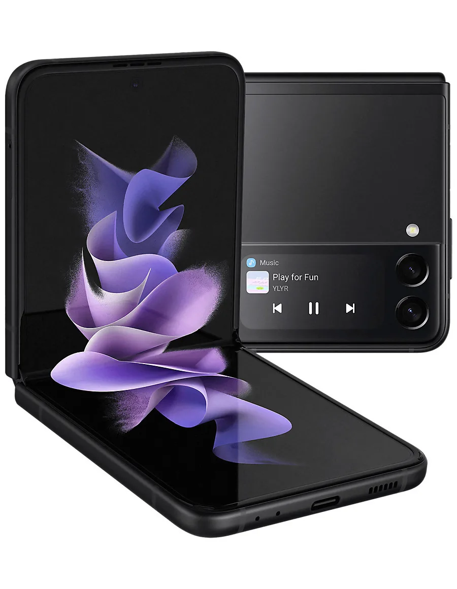 20211214101252_samsung_galaxy_z_flip3_5g_8gb_128gb_phantom_black Samsung Galaxy Z Flip3 5G (8/128GB) Phantom Black - Image 1