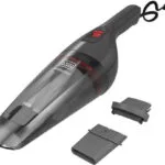 Black & Decker Σκουπάκι Αυτοκινήτου Στερεών με Ισχύ 9W & Καλώδιο Αναπτήρα 12V Grey, Red (NVB12AVA)