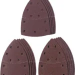 KWB Φύλλο Λείανσης Δέλτα K120 / K180 / K60 με Τρύπες 100x150mm Σετ 15τμχ 496174