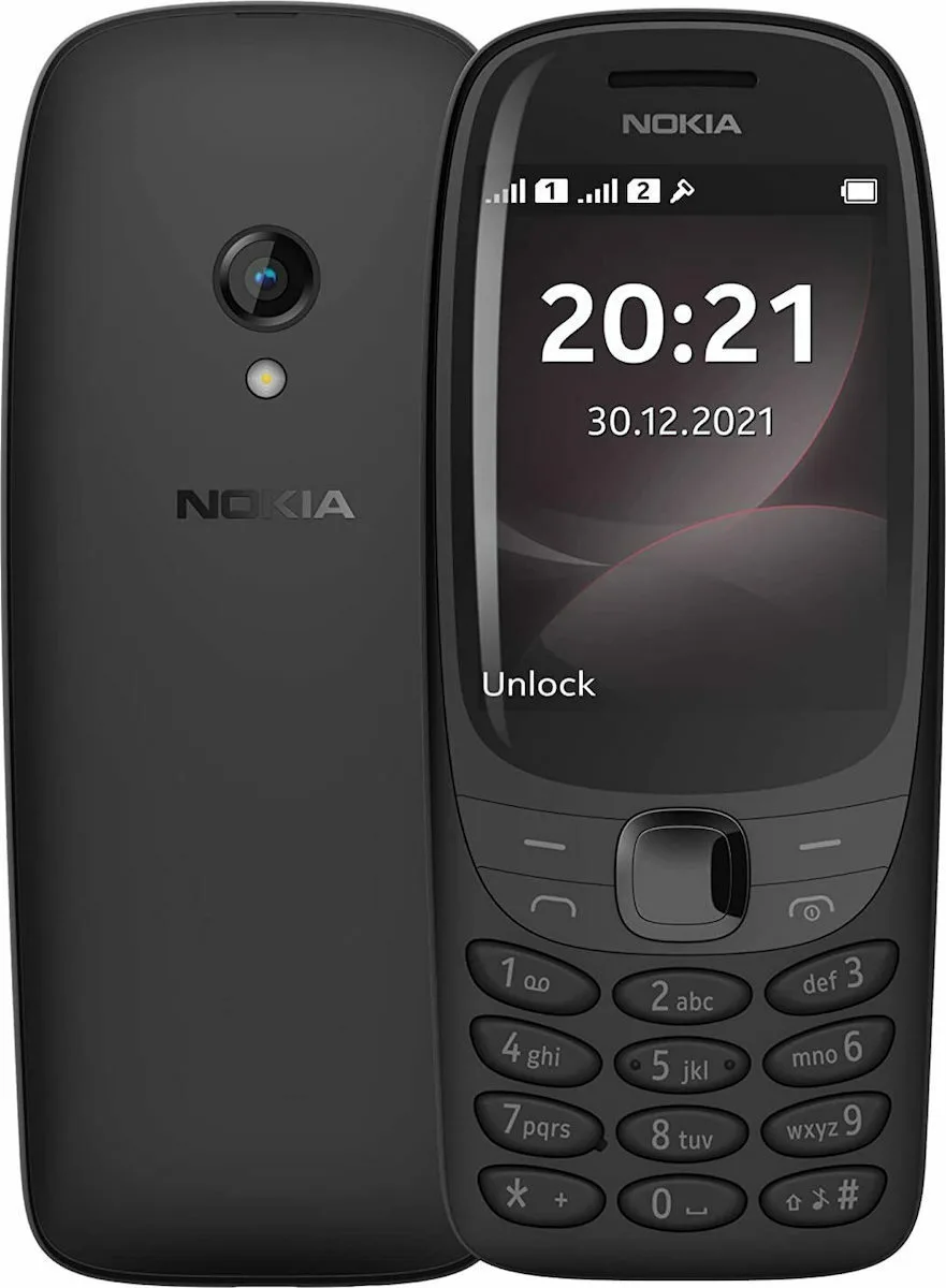 20211228160128_nokia_6310_2021_dual_sim_kinito_me_koumpia_agliko_menou_black Nokia 6310 2021 Dual SIM Κινητό με Κουμπιά (Αγγλικό Μενού) Black - Image 1