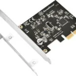 Silverstone ECU07 SuperSpeed USB 20Gbps / internal USB-C Key-A 3.2 Gen 2x2 PCIe expansion card (SST-ECU07)