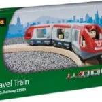 Brio Toys Travel Σετ με Τρενάκι από Ξύλο για 3+ Ετών 33505