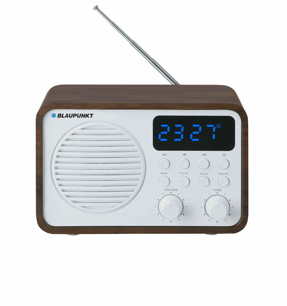 Blaupunkt PP7BT Επιτραπέζιο Ραδιόφωνο Επαναφορτιζόμενο με Bluetooth και USB Καφέ - Image 1