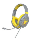 OTL Pokémon Pikachu Pro G1 Ενσύρματα Over Ear Ακουστικά Γκρι / Κίτρινα PK0862