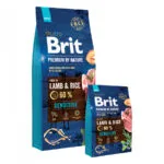 Brit Premium by Nature Adult Sensitive 3kg Ξηρά Τροφή χωρίς Γλουτένη για Ενήλικους Σκύλους με Αρνί και Ρύζι