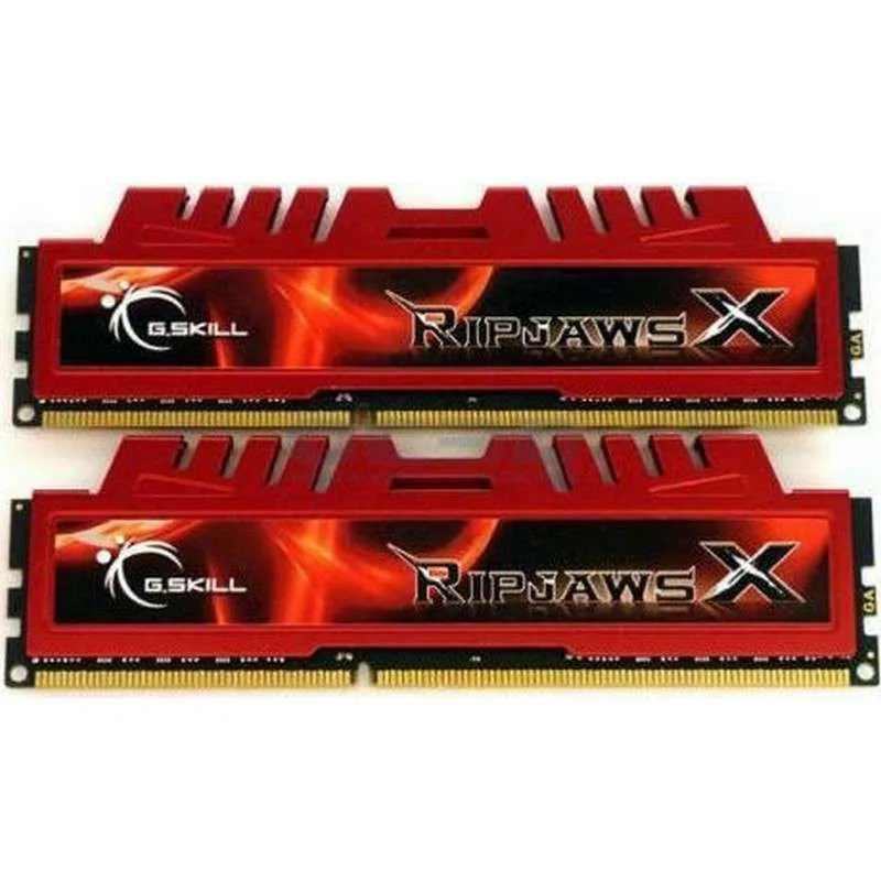 G.Skill RipjawsX DDR3 16GB RAM με 2x8GB Modules και Ταχύτητα 1866 για Desktop F3-14900CL10D-16GBXL - Image 1