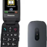 Panasonic KX-TU446 Single SIM Κινητό με Μεγάλα Κουμπιά Γκρι