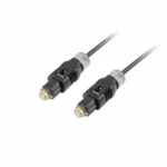 Lanberg Optical Audio Cable TOS male - TOS male Μαύρο 3m (CA-TOSL-10CC-0030-BK)