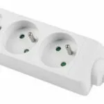 Lanberg Πολύπριζο 3 Θέσεων με Καλώδιο 3m Γαλλίας (Type E) PS0-03E-0300-W