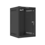Lanberg Επιτοίχια Καμπίνα Rack 9U 28x31x46.9cm Μαύρο WF10-2309-10B