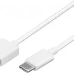 Goobay USB 2.0 Cable USB-C male - USB-A 15W Λευκό 2m (59130)