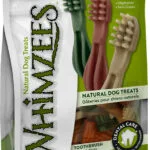 Whimzees Dog Chew Toothbrush Λιχουδιά για Σκύλους κατά της Πέτρας & Πλάκας 375gr 24τμχ 8W41WHZ342EU-TS