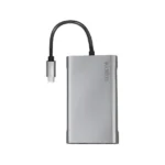 LogiLink USB-C Docking Station με HDMI/DisplayPort 4K PD Ethernet Ασημί (UA0382)