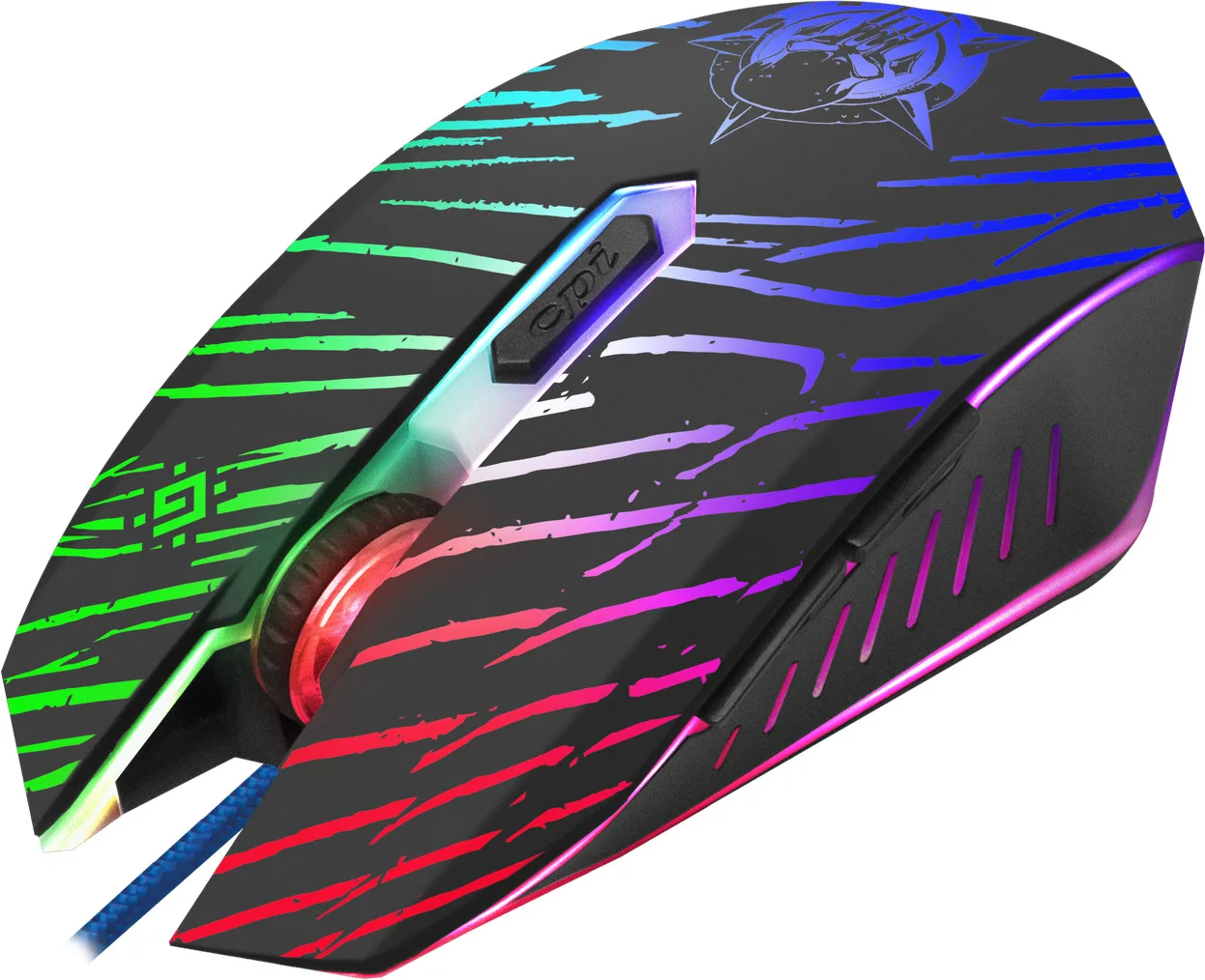 20220127101917_defender_dark_agent_gm_590l_rgb_gaming_pontiki_mayro Defender Dark Agent GM-590L RGB Gaming Ποντίκι 12800 DPI Μαύρο - Image 1