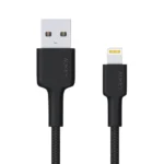 Aukey CB-AL05 Braided USB to Lightning Cable Μαύρο 2m