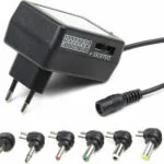 Energenie Universal Τροφοδοτικό 12V 1A 12W με σετ βυσμάτων (EG-MC-008)