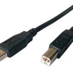 Sharkoon USB 2.0 Cable USB-A male - USB-B male Μαύρο 1m
