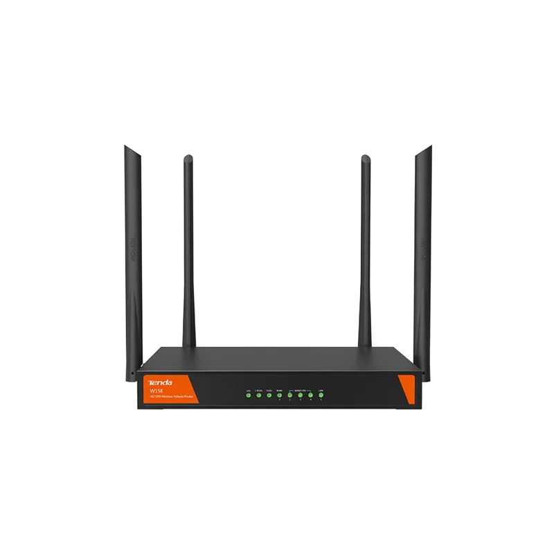 Tenda W15E v2 v2 Ασύρματο Router Wi‑Fi 4 με 4 Θύρες - Image 1