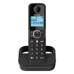 Alcatel F860 Ασύρματο Τηλέφωνο με Ελληνικό Μενού Μαύρο