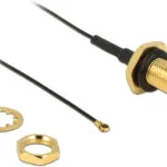 DeLock Καλώδιο Κεραίας WiFi RP-SMA Male - MHF 0.2m (12460)