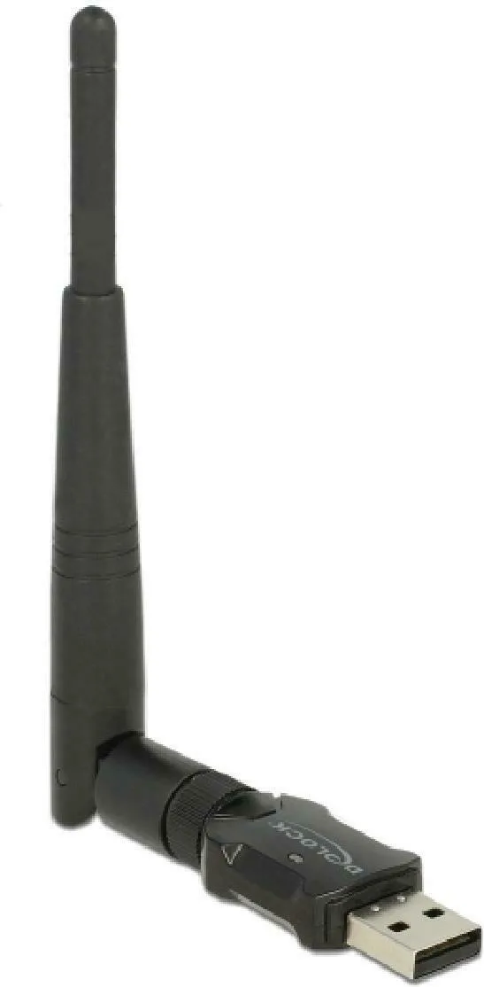 20220209095356_delock_12462_asyrmatos_usb_antaptoras_diktyou_me_apospomeni_keraia_433mbps DeLock 12462 Ασύρματος USB Αντάπτορας Δικτύου με Αποσπώμενη Κεραία 433Mbps - Image 1