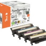 Peach Συμβατό Toner για Laser Εκτυπωτή HP 117A 1000 Σελίδων Πολύχρωμο