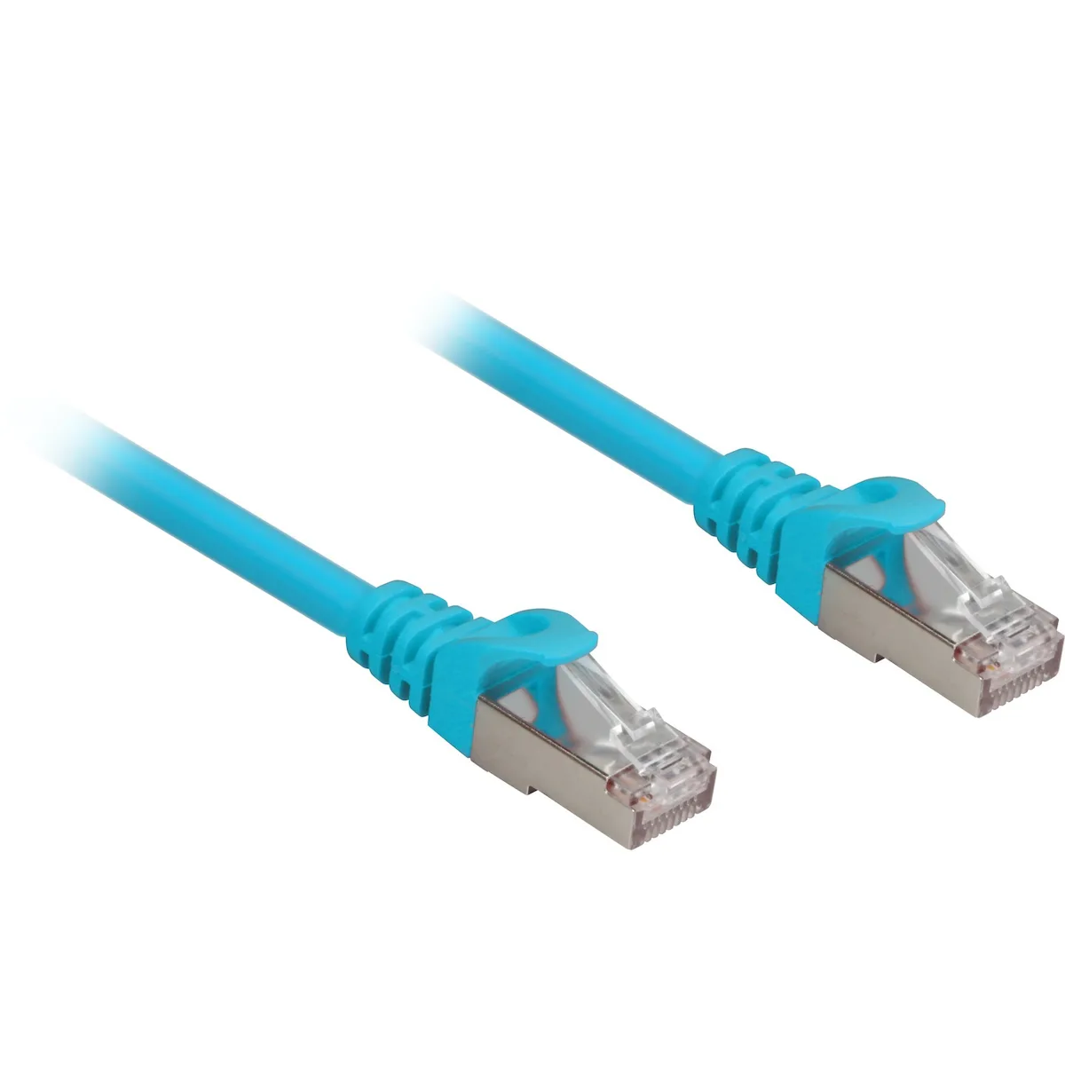 Sharkoon S/FTP Cat.6a Καλώδιο Δικτύου Ethernet 0.25m Μπλε 1τμχ 4044951018727 - Image 1