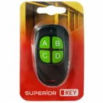 Superior Electronics Τηλεχειριστήριο Γκαραζόπορτας Σταθερού Κωδικού με 4 Κανάλια 433.92MHz SUPRF003