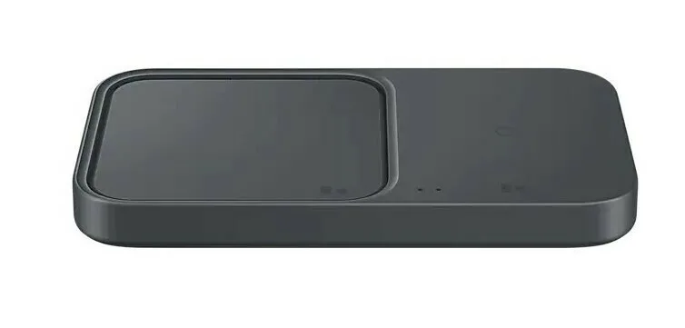 Samsung Ασύρματος Φορτιστής (Qi Pad) 15W Dark Gray (Fast Wireless Duo Charger) - Image 1