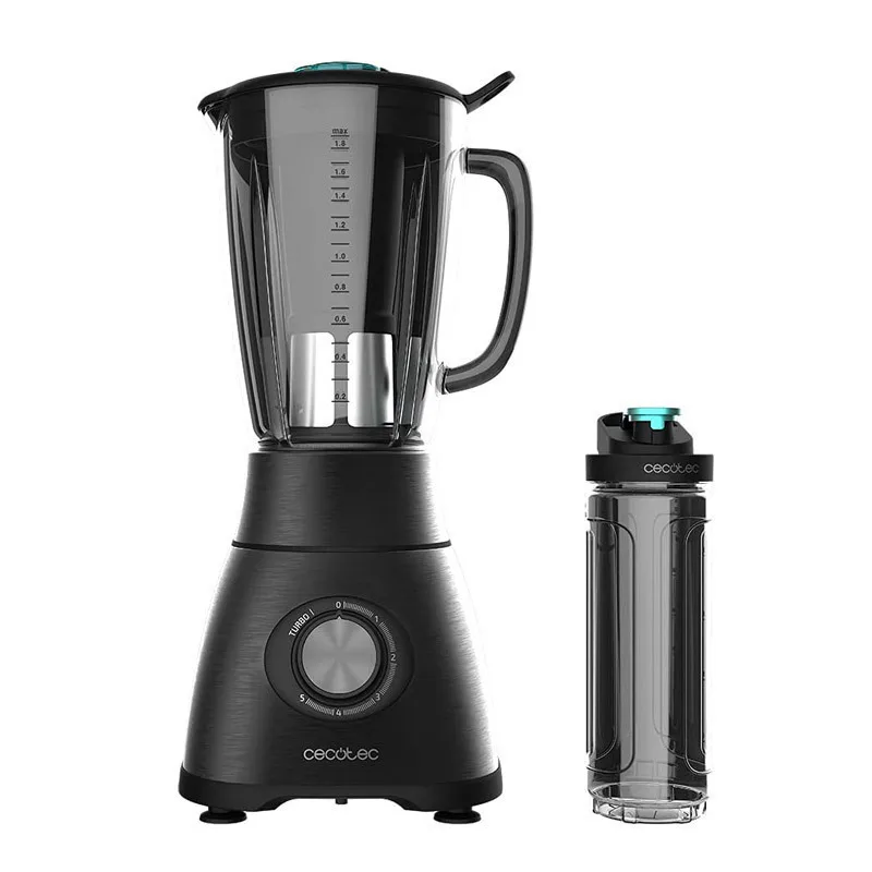 20220217161105_cecotec_power_black_titanium_1800_go_mplenter_gia_smoothies_me_gyalini_kanata_1_8lt_1800w_mayro Cecotec Power Black Titanium 1800 Go Μπλέντερ με Γυάλινη Κανάτα 1.8 lt 1800W Μαύρο - Image 1