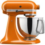 Kitchenaid Artisan Food Processor Orange Κουζινομηχανή 300W με Ανοξείδωτο Κάδο 4.8lt