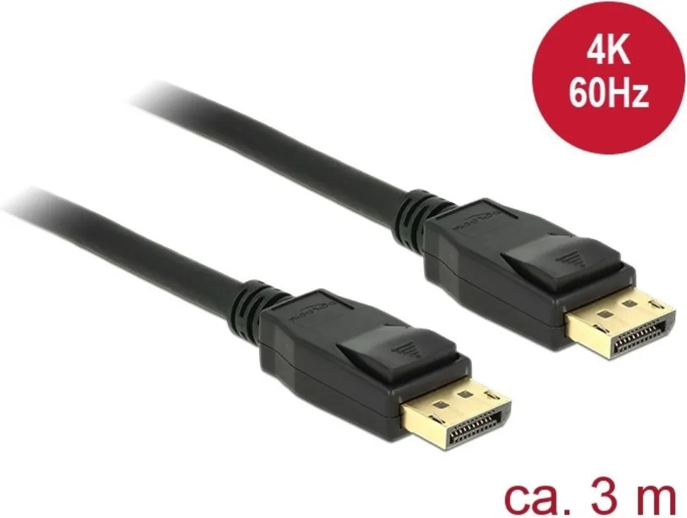 DeLock Cable DisplayPort male - DisplayPort male 3m (83807) - Image 1