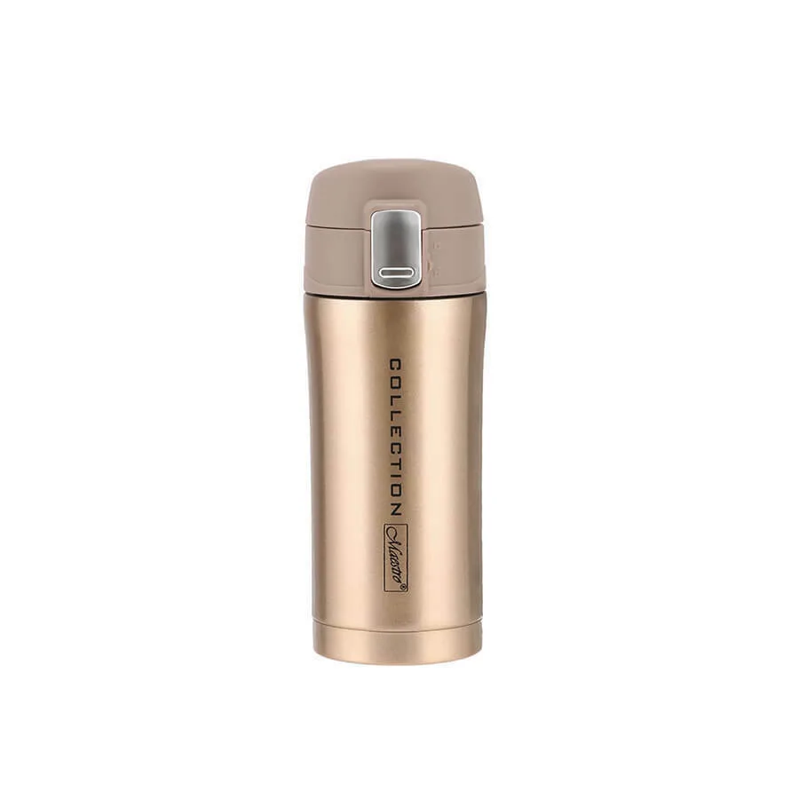 Maestro MR-1641 Μπουκάλι Θερμός Ανοξείδωτο 320ml Gold MR-1641-32-GOLD - Image 1
