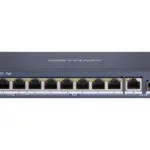 Hikvision DS-3E0510HP Unmanaged L2 PoE++ Switch με 9 Θύρες Gigabit (1Gbps) Ethernet