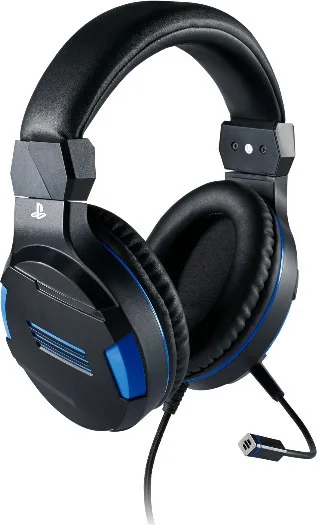 Bigben Interactive Interactive V3.0 Over Ear Gaming Headset με σύνδεση 3.5mm Black Blue - Image 1