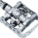 Shimano PD-M324 EPDM324 Πετάλια Ποδηλάτου Κουμπωτά Ασημί