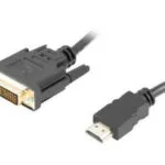 Lanberg Cable DVI-D male - HDMI male 1.8m (CA-HDDV-20CU-0018-BK)