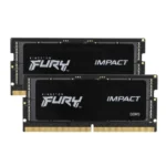 Kingston Fury Impact DDR5 16GB RAM με 2x8GB Modules και Ταχύτητα 4800 για Laptop KF548S38IBK2-16